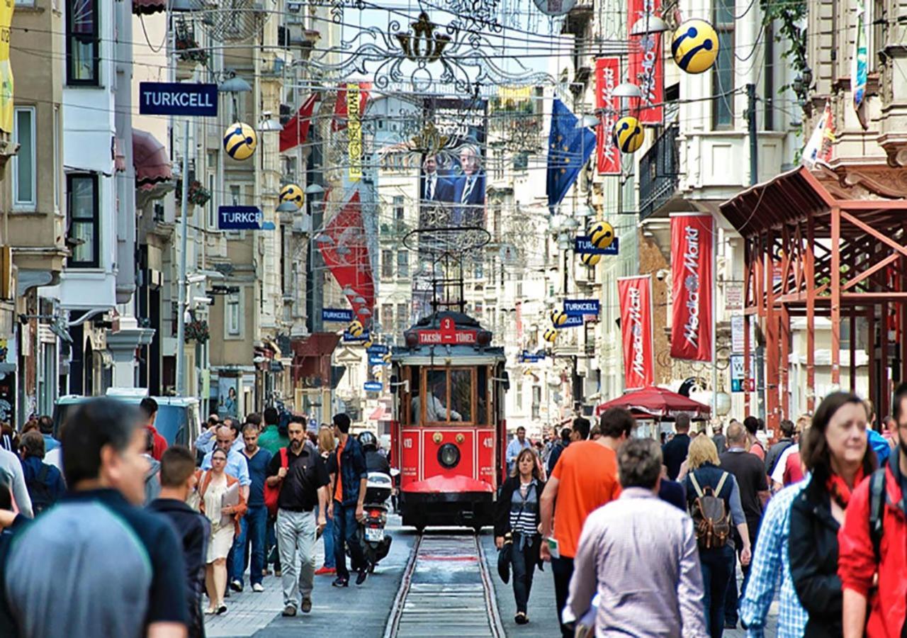 Galata Cicek Suites Istanbul Bagian luar foto